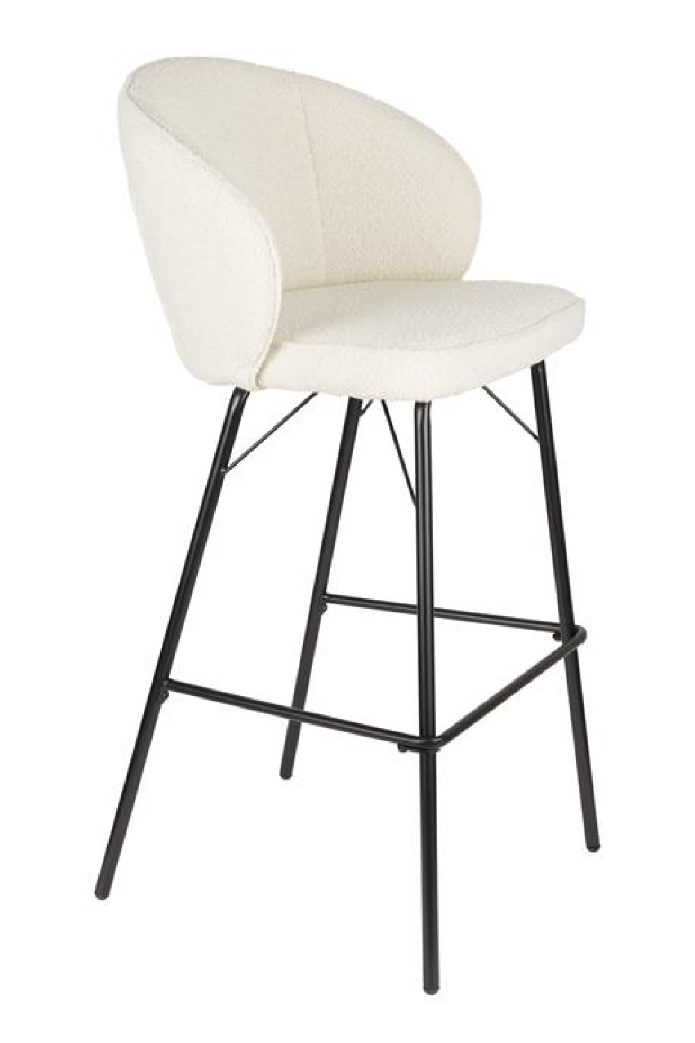 Upholstered Bar Stool Set (2) | DF Joa | OROA.com