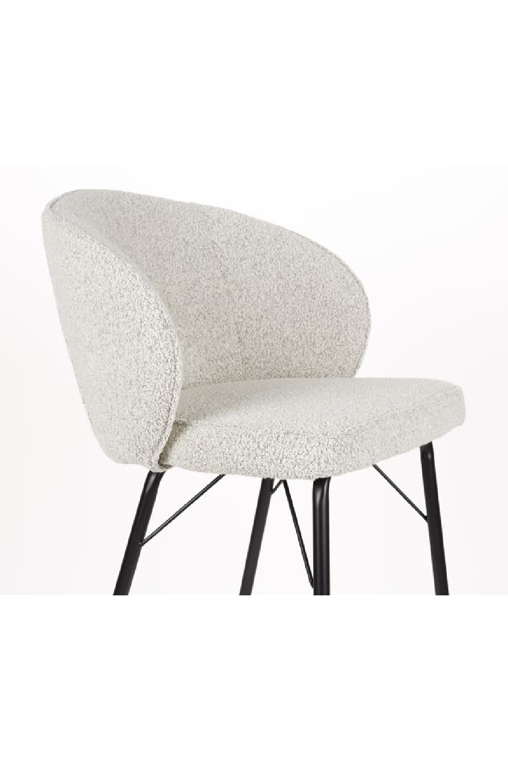 Upholstered Bar Stool Set (2) | DF Joa | OROA.com