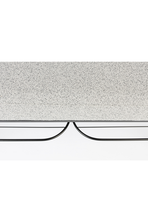 Gray Upholstered Bench | DF Milou | OROA.com