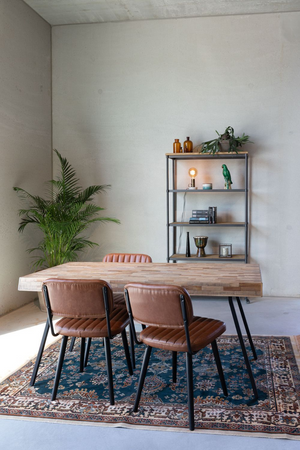 Recycled Teak Dining Table - S | DF Suri | OROA.com