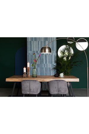 Natural Lacquered Teak Dining Table | DF Suri | Oroatrade.com