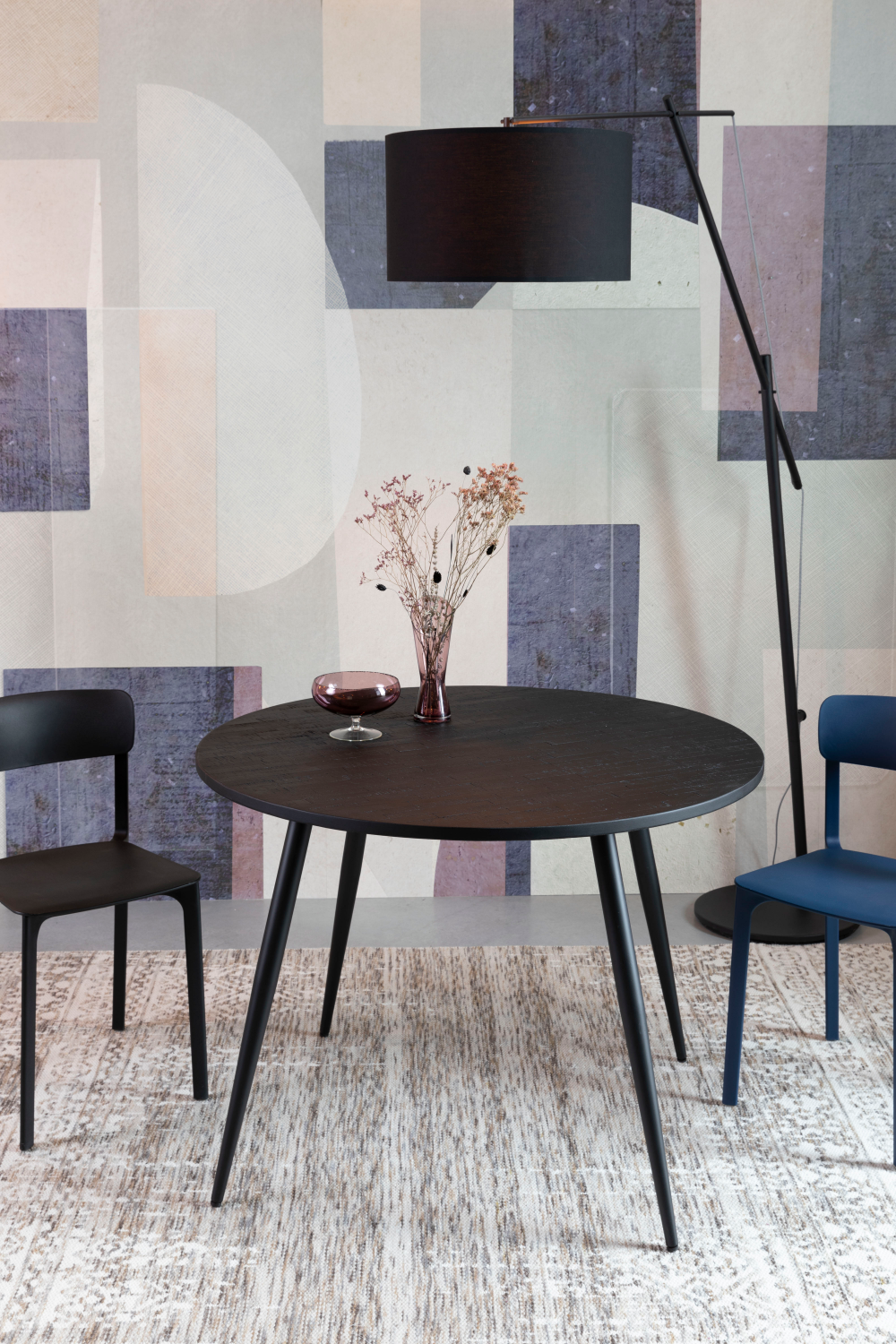 Round Teak Dining Table | DF Mo | OROA.com