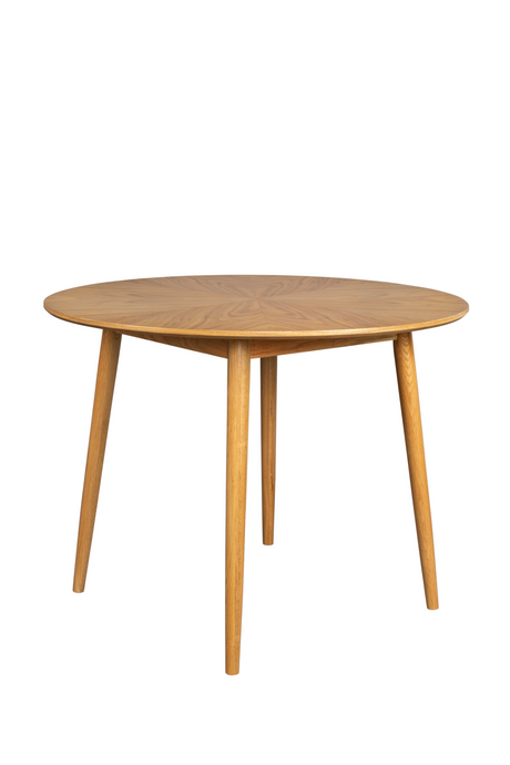 Round Natural Wood Dining Table | DF Fabio | OROA.com