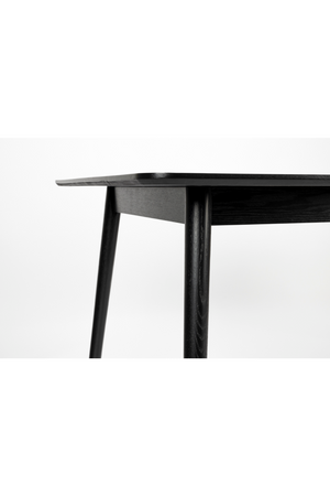 Rectangular Black Dining Table | DF Fabio | OROA.com