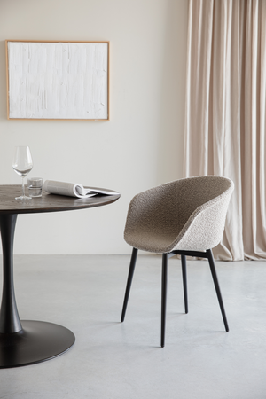 Round Pedestal Coffee Table | DF Raku | OROA.com