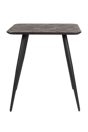 Brown Teak Bistro Table | DF Webster | OROA.com