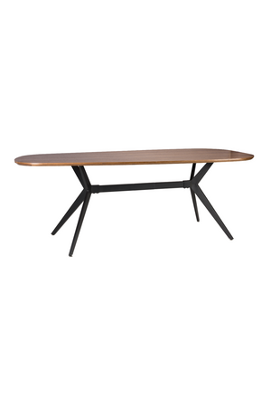 Modern Brown Dining Table | DF Chase | OROA.com
