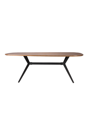 Modern Brown Dining Table | DF Chase | OROA.com