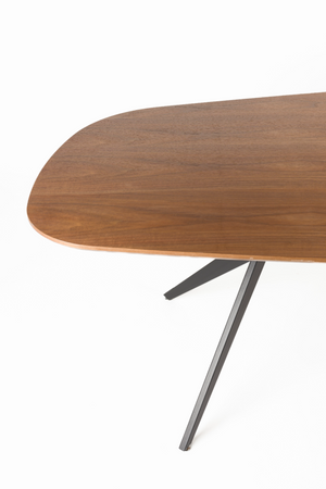 Modern Brown Dining Table | DF Chase | OROA.com