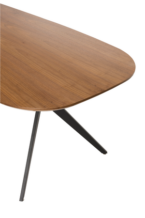 Modern Brown Dining Table | DF Chase | OROA.com