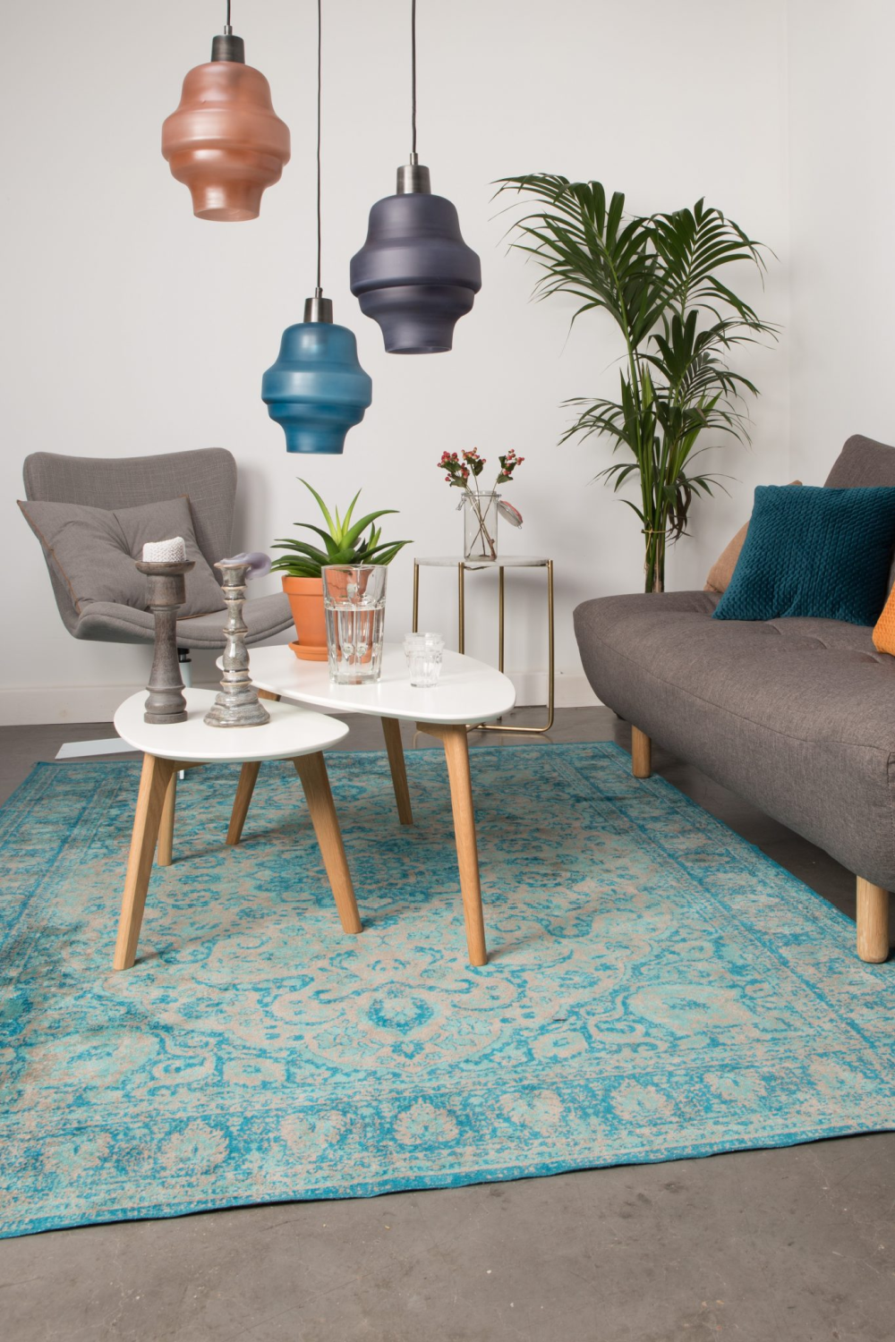 White Nesting End Tables | DF Drop | OROA.com