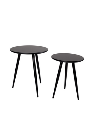 Wooden 3-Legged Side Tables (2) | DF Daven | Oroa.com