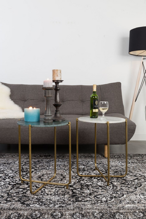 Marble Side Table | DF Timpa | Oroa.com
