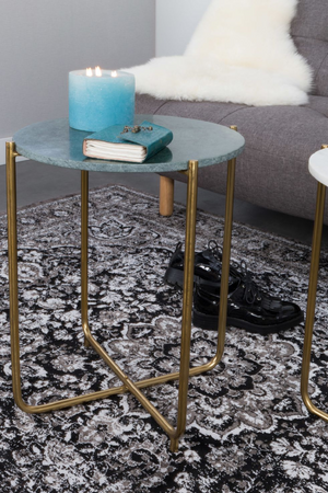 Marble Side Table | DF Timpa | Oroa.com