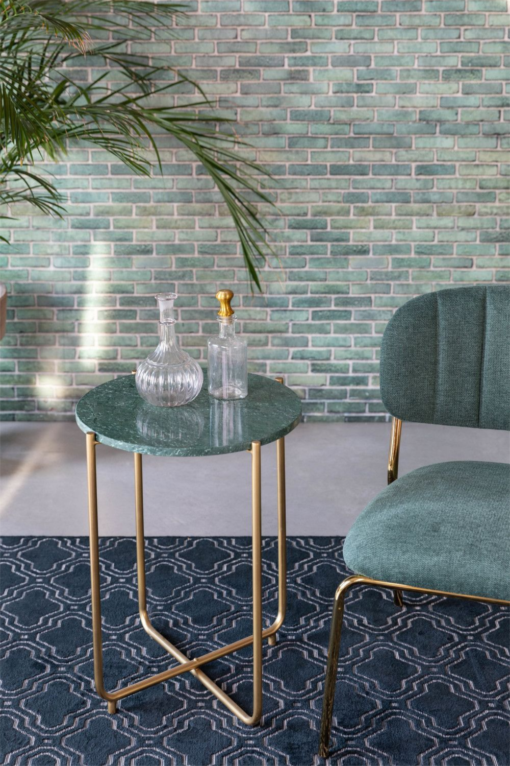 Marble Side Table | DF Timpa | Oroa.com