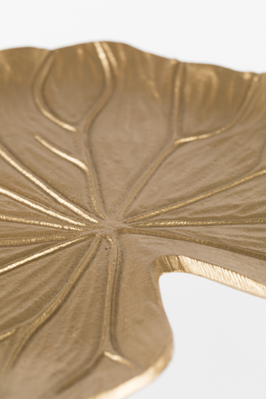 Art Deco Leaf Side Table | DF Lily | OROA.com