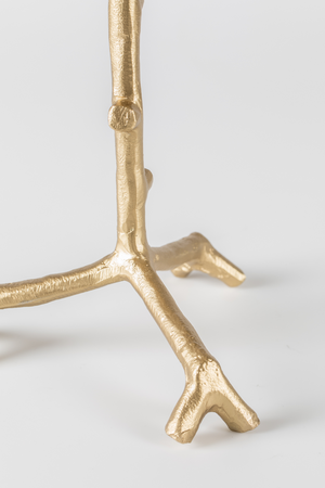 Art Deco Leaf Side Table | DF Lily | OROA.com