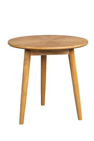 Round Wooden Side Table | DF Fabio | Oroa.com