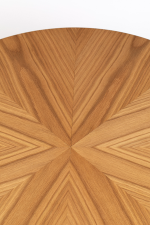 Round Oak Coffee Table | DF Fabio | Oroa.com