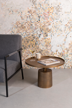 Aluminum Round Coffee Table | DF Mason | Oroa.com