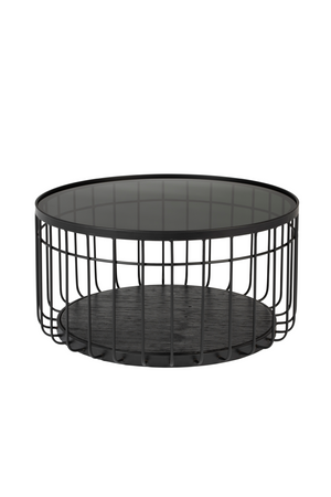 Black Industrial Coffee Table | DF Lance | OROA.com