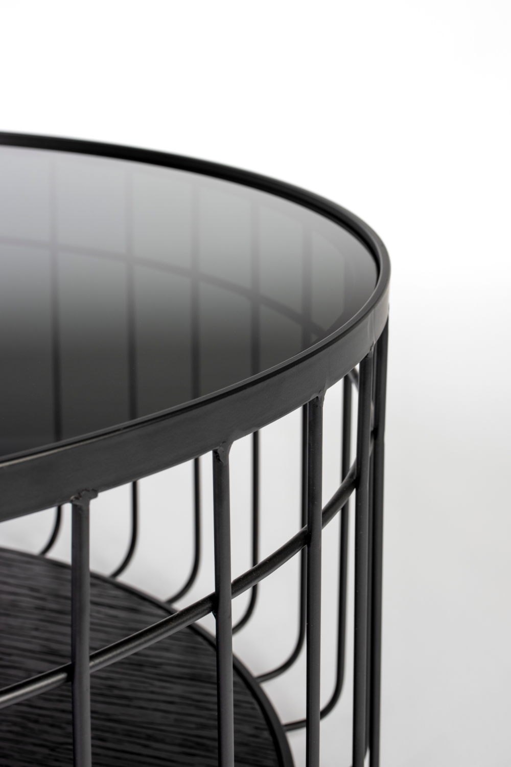 Black Industrial Coffee Table | DF Lance | OROA.com