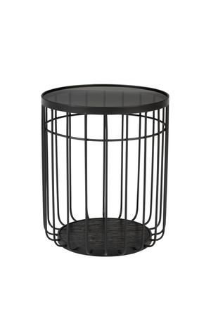 Black Industrial Side Table | DF Lance | Oroa.com