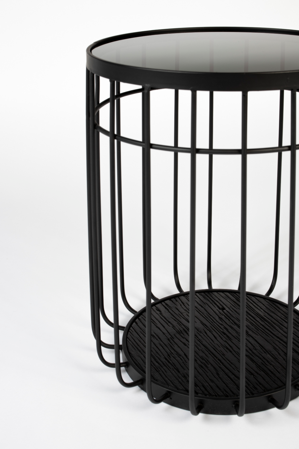 Black Industrial Side Table | DF Lance | Oroa.com
