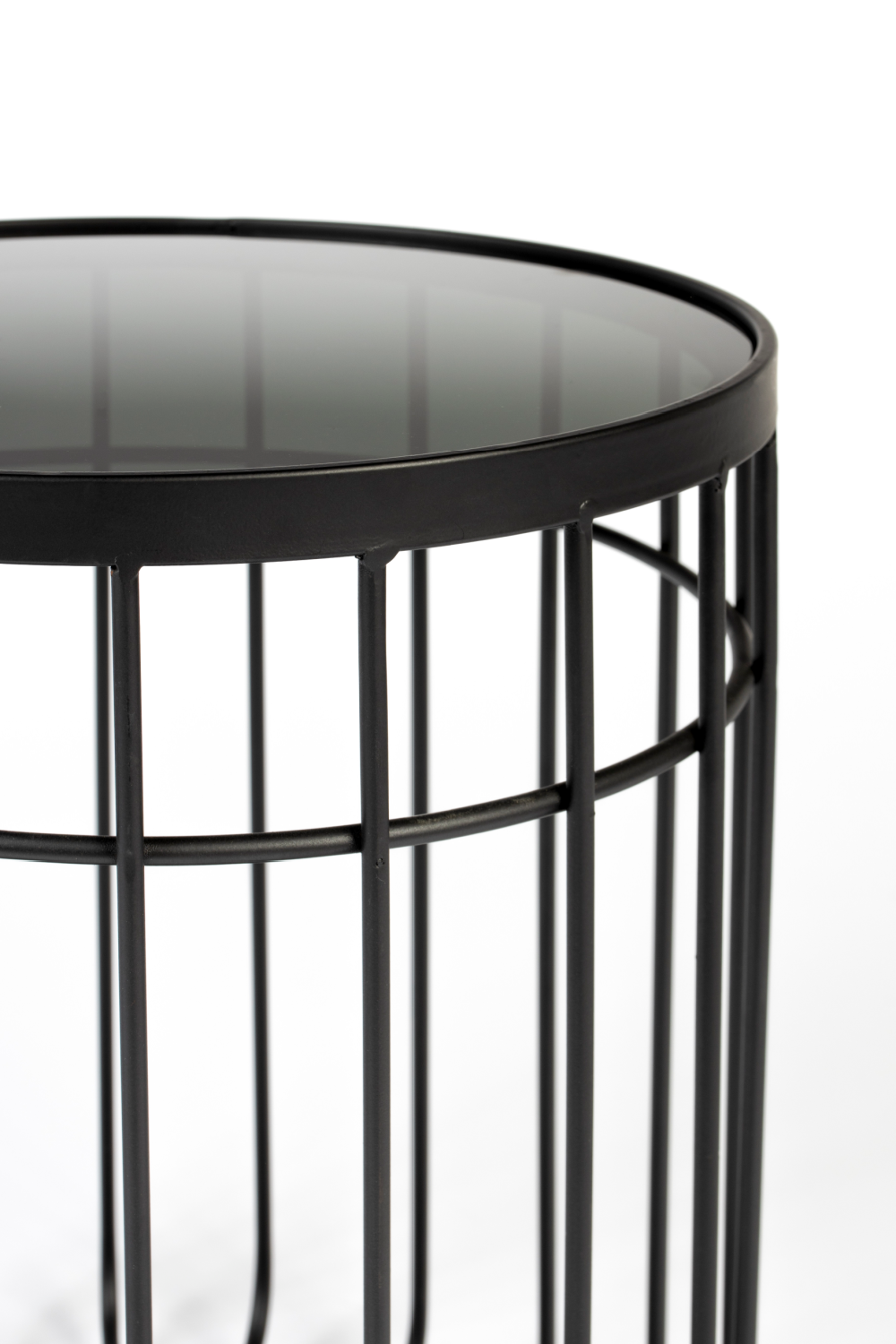 Black Industrial Side Table | DF Lance | Oroa.com