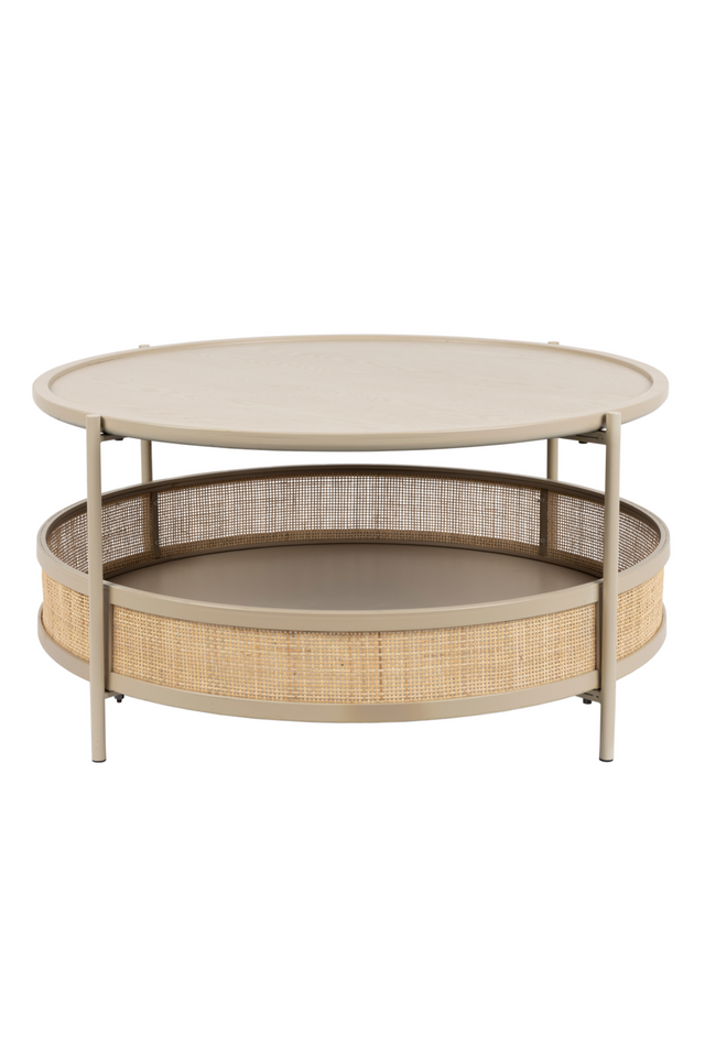Modern Rattan Coffee Table | DF Makoto | OROA.com