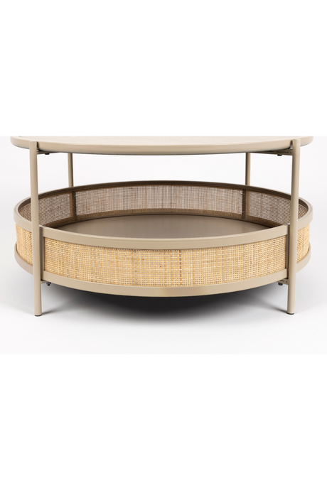 Modern Rattan Coffee Table | DF Makoto | OROA.com