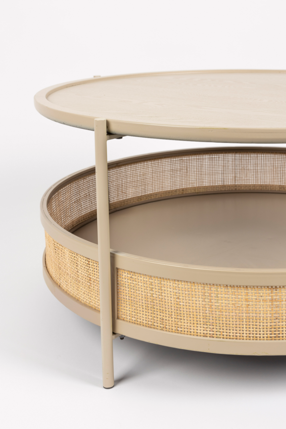 Modern Rattan Coffee Table | DF Makoto | OROA.com
