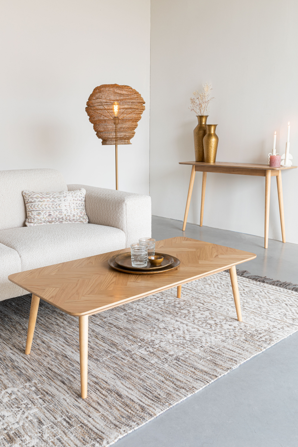 Rectangular Wood Coffee Table | DF Fabio | OROA.com