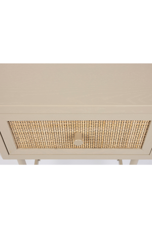 Beige Lacquered Side Table | DF Amaya | OROA.com