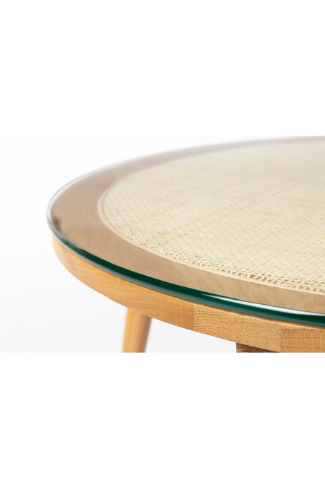   Natural Rattan Modern Coffee Table | Oroa.com