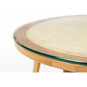   Modern European furniture - Round Oak Coffee Table - www.oroa.com | Oroa.com