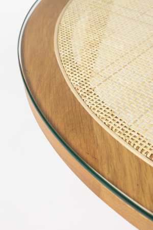 Natural Rattan Modern Coffee Table | DF Haru | OROA.com