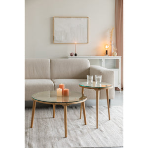   Modern European furniture - Round Oak Coffee Table - www.oroa.com | Oroa.com