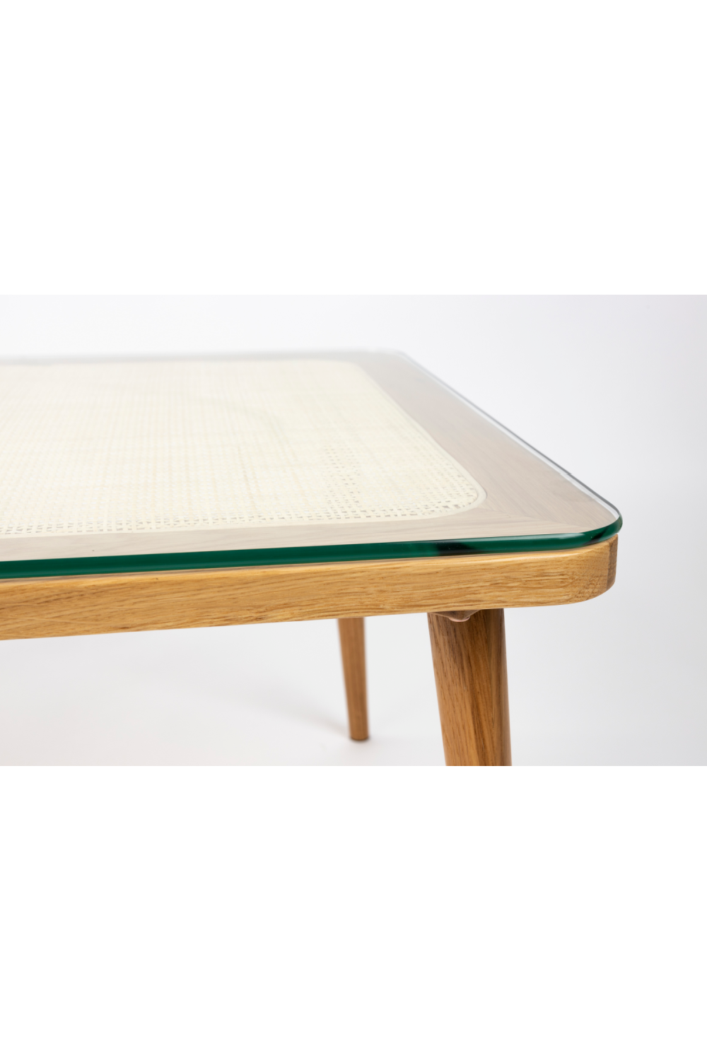 Natural Rattan Modern Coffee Table | DF Haru | OROA.com