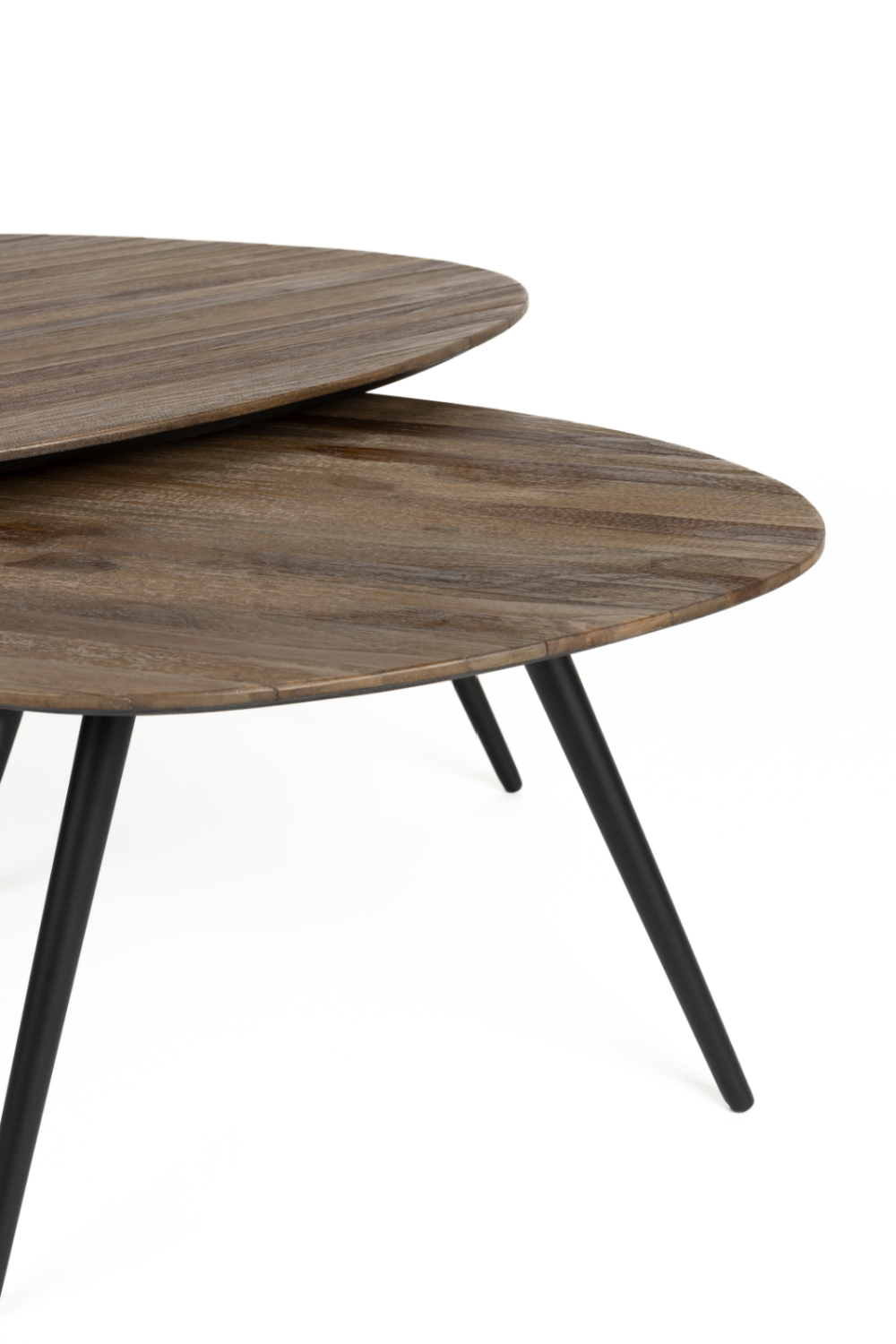 Teak Nesting Coffee Tables (2) | DF Pion | OROA.com