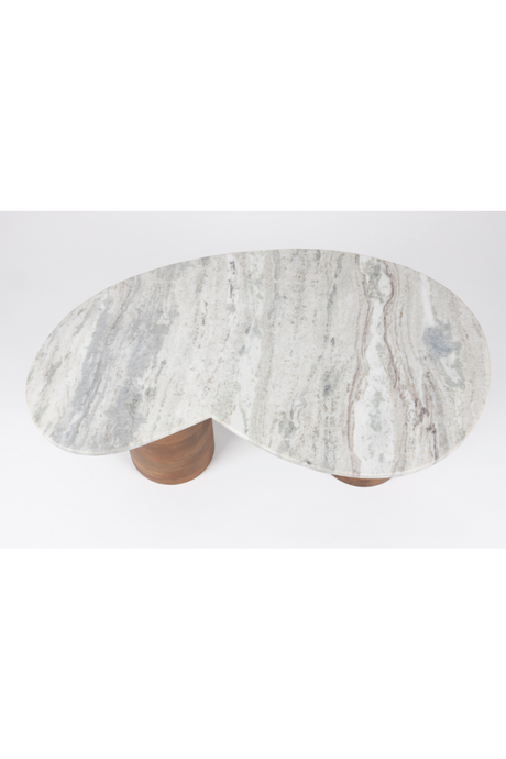 Marble Organic Coffee Table | DF Peli | OROA.com