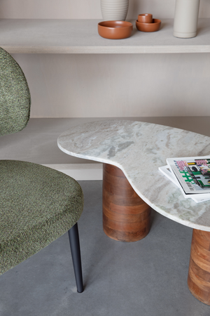 Marble Organic Coffee Table | DF Peli | OROA.com