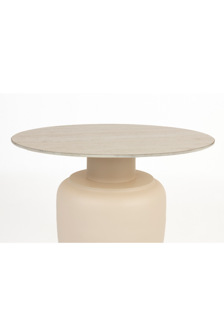 Beige Modern Side Table | DF Karula | OROA.com