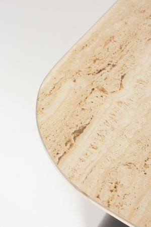 Beige Ceramic Side Table Set (2) | DF Baru | OROA.com