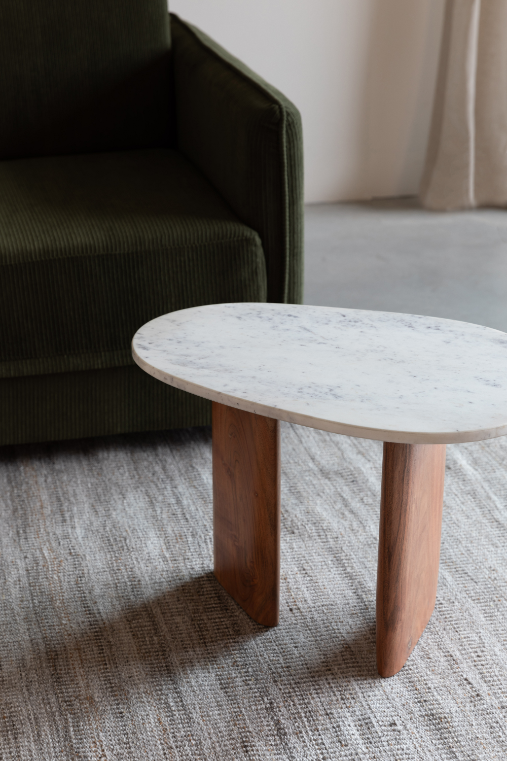 Acacia Leg Side Table | DF Tanda | OROA.com