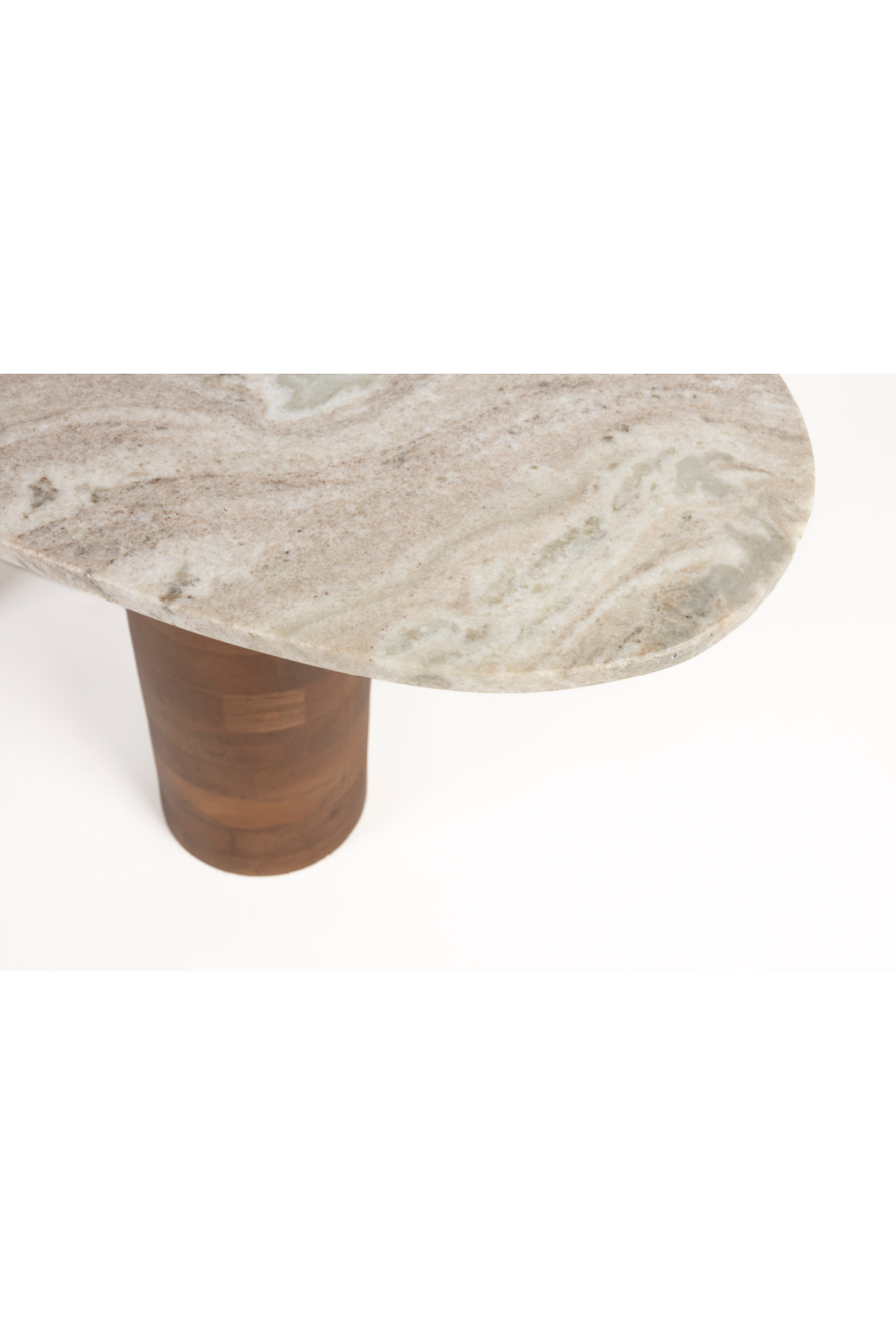 Marble Oval Coffee Table | DF Kouk | OROA.com