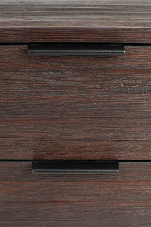 Teak 2-Drawer Side Table | DF Webster | OROA.com