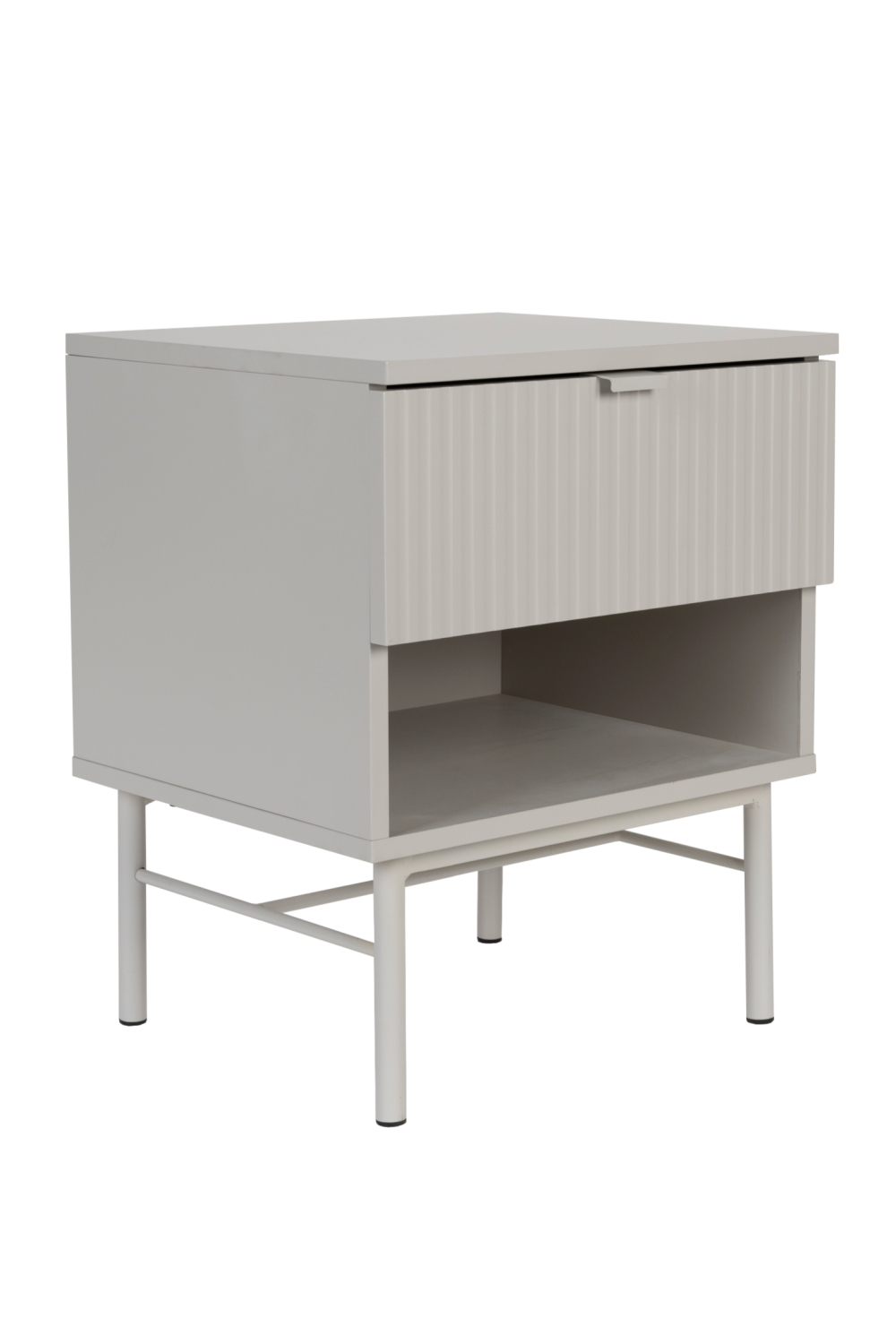 White Side Table/ Bed Stand | DF Cayo | OROA.com