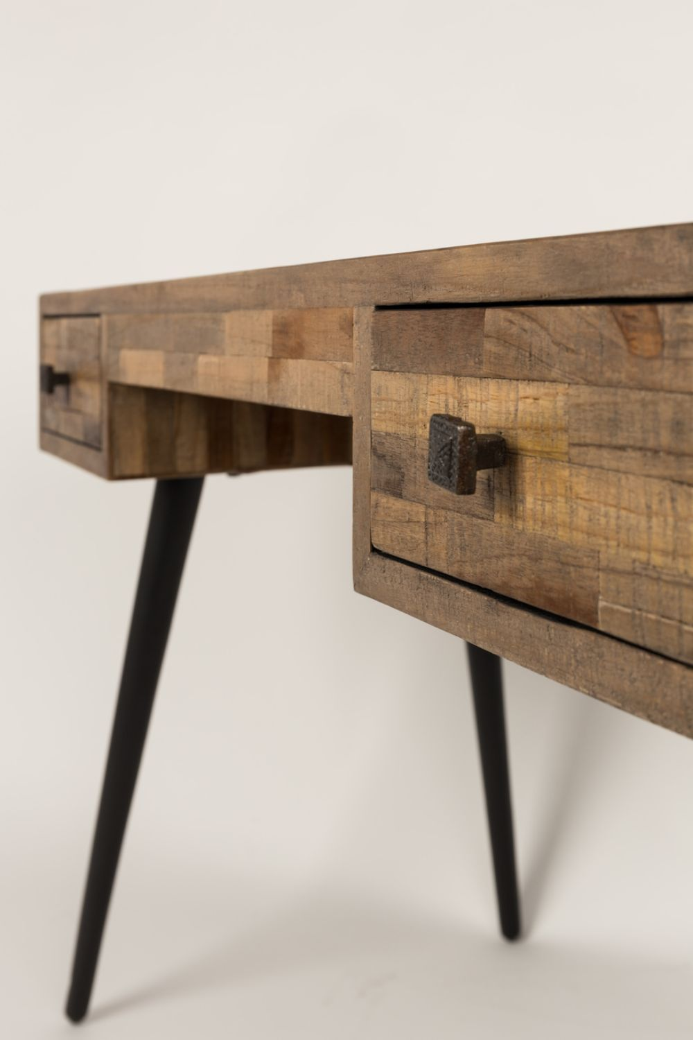 Recycled Teak Desk | DF Leo | OROA.com