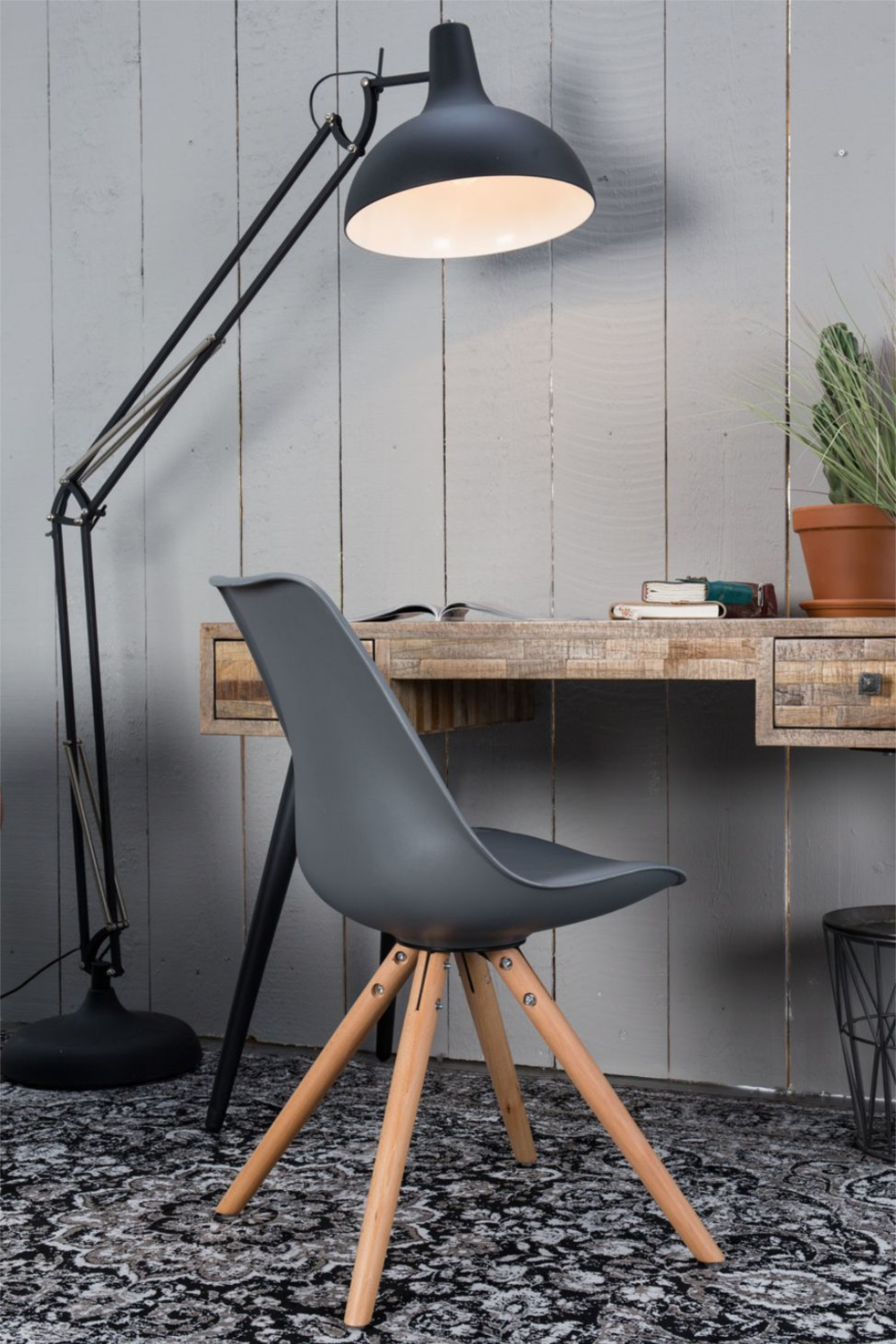 Recycled Teak Desk | DF Leo | OROA.com